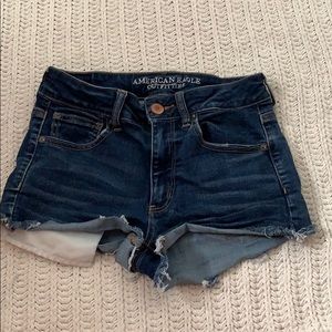 AEO HI-Rise shortie size:6